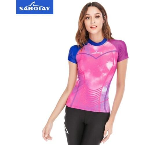 Women UV Water Sport SwimSuit Beach Shirt+Pants Lycra Surf Clothing Long Sleeve Rashguard Shirt UPF50+ Sailing Bathing Suit