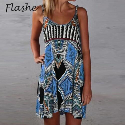 Summer Elegant Women Dress 2021 Sling Sleeveless O Neck Casual Short Dress Women Sexy Loose Vintage Party Dresses Plus Size