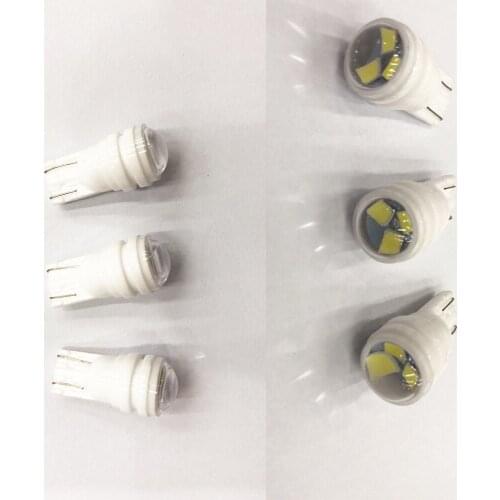100x T10 W5W 194 1206 3 SMD 2835 LED Bulb Reading Light LED Auto Bulbs White Bulbs Clearance Lamp