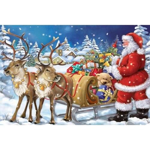 5D DIY Diamond Embroidery Display "Christmas gift" Diamond Painting Full Square/Round Rhinestones Decor Art new 2020