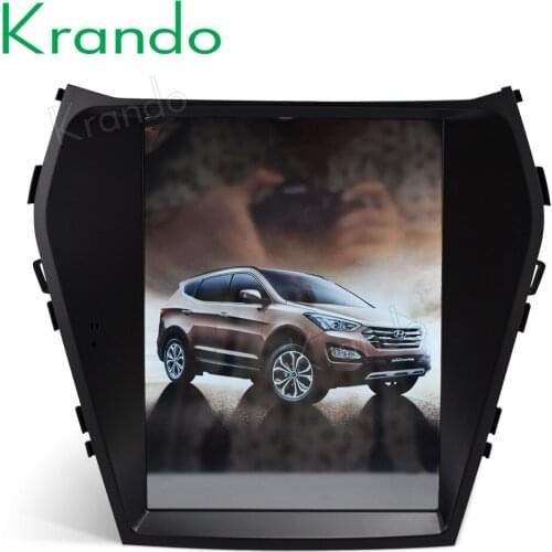 Krando Android 9.0 10.4" for Hyundai IX45/Santa Fe 2013+ verticial screen car gps navigation GPS multimedia player autoradio