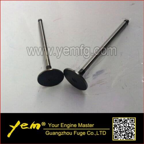 Engine Valve Train Part DL08 Engine Intake Valve & Exhaust Valve For Doosan Excavator