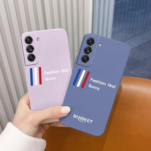 Color Lines Case For Samsung Galaxy S21 S20 FE S10 Note 20 10 Ultra Plus A72 A52 A42 A32 A71 A51 A41 A31 A21S Phone Cover Case