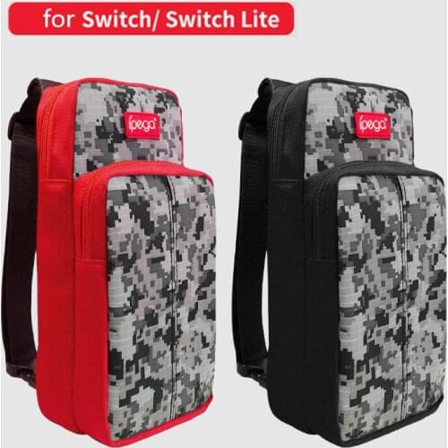 IPEGA For Nintendo Switch Travel Bag Multi-function Storage Bag For Switch/Switch Lite Console Protective Travel Backpack Bags