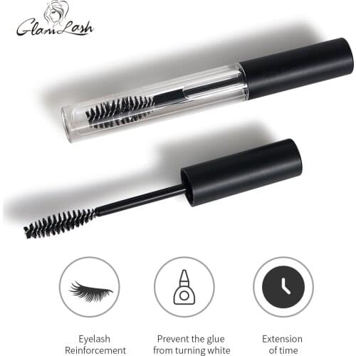 GLAMLASH 2Pcs 10ml Clear Eyebrow Gel Waterproof Transparent Eyelash Fixed Gel Long Lasting Eyelash Fix Gel For Eyebrows Makeup