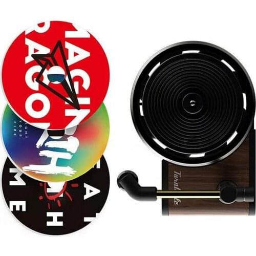 HOT SALE Car Air Fresh Record Machine Perfume Mouth Fragrance Retro Clip Scent Diffuser Car Accessories Interior Air Freshener