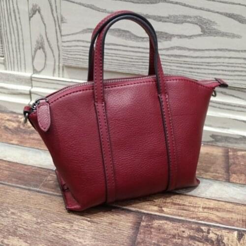 Hobos Leather Bags Genuine Women Korean Style Luxury Handbags Fashion Small Shoulder Crossbody Bags Top Quality Messenger Bag