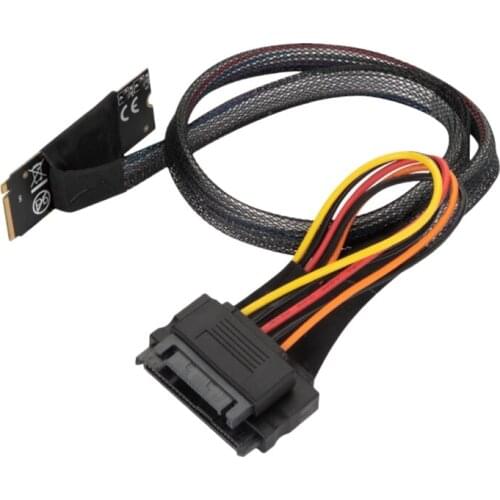 Hard Disk Adapter Card, Drive-Free Plug and Play M.2 to U.2 Adapter Card Compatible with Windows System