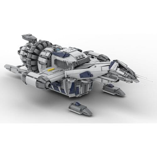 MOC Space War Movie Series Space Vehicle Fighter Building Blocks Modular Block Model for Children Birthday Gift 3811 PCS Toys