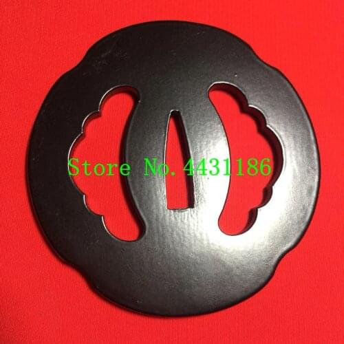 New Sword Fitting iron Tsuba Hand Guard for Samurai Sword Japanese Katana or Wakizashi Nice DIY Accessory Metal Craft