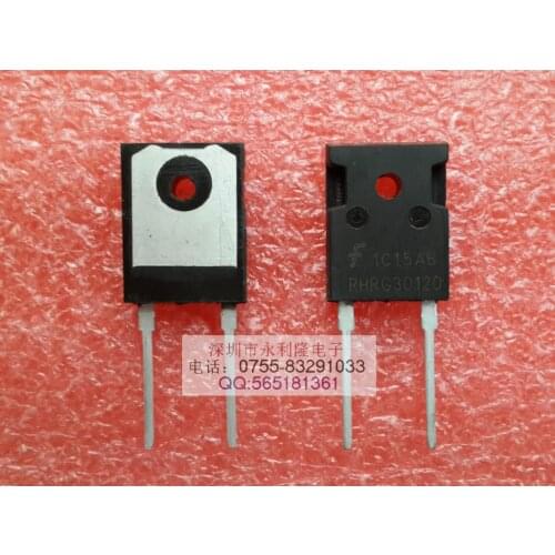 Original New 2PCS/ RHRG30120 G30120 TO-247 30A1200V TO247
