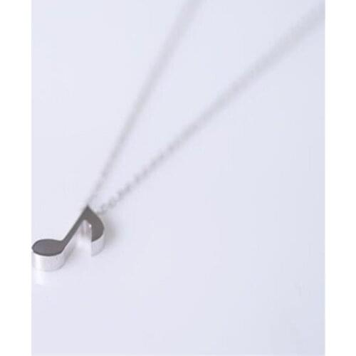 Fashion Delicate Musical Note Symbol Pendant Necklace for women girls beauty christmas Party birthday Gift Jewelry