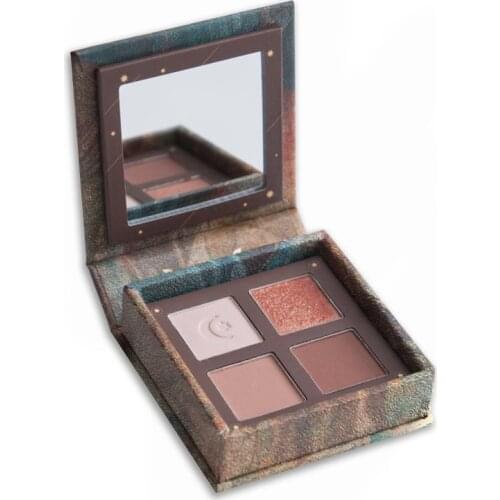 Ins 4 Colors Toorune Glitter Eye Shadow Palette Pigmented Powder Shimmer EyeShadow Cosmetic Eyes Makeup Maquillage