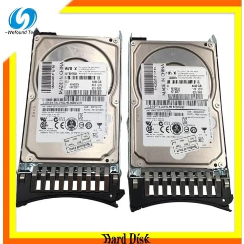 Fully Tested Mobile Hard Disk for 49Y2003 49Y2004 49Y2007 90Y8872 90Y8873 600GB SAS 10k 2.5