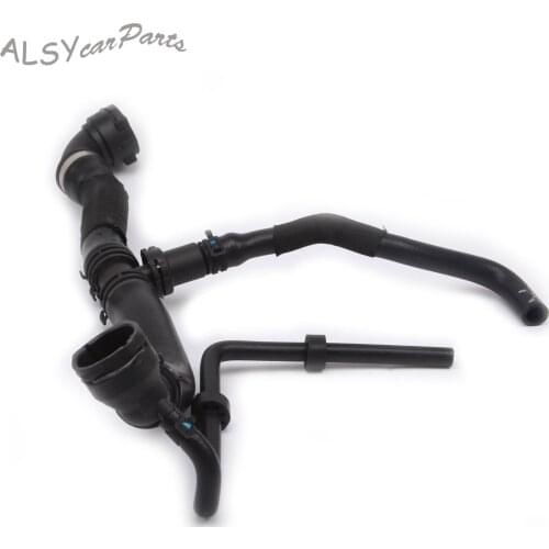 YMM Coolant Hose Radiator With Connector Coolant System Radiator Hose For VW Audi Seat 1.8 2.0 TFSI 1K0122101LA 1K0 122 096 J