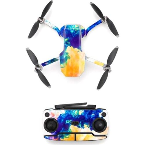 Splash Ink Starry Sky Style Waterproof skin Sticker for DJI Mavic Mini Drone And Remote Controller Decal Vinyl Skins Cover 2