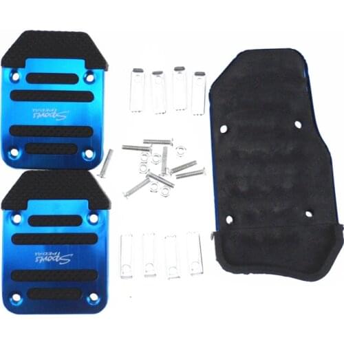 Universal Aluminum Anti-skid Automobile Accelerator Brake Pedal for Suzuki SX4 SWIFT Alto Liane Grand Vitara Jimny SCross