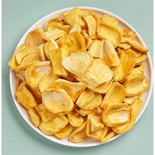 Jackfruit Freeze Dried Fruits Snacks Chunks - Non-GMO 100% Natural and Organically Processes Bake Material Cake