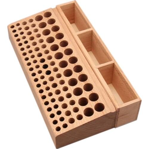 1 Piece Leather Goods DIY Hand-Sewn Storage Table Leather Art Goods Leather Carving Punch Diamond Cutting Tool Box Tool Rack