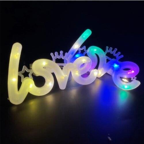 10pc Love Shape Night Light 520 Neon Light Sign Lamp Nightlight For Indoor Christmas Wedding Adornment Cake Ornaments Adornment