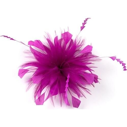 Hair Accessoires Feather Fascinators Womens Flower Derby Hat For Cocktail Ball Wedding Headband Twist Hairband Plume Headwear