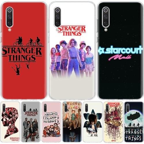 TV series Stranger Things Phone Case For Xiaomi Redmi Mi Note 10 9 8 A3 A2 A1 CC9 9T Lite Pro 6X 5X F1 CC9E Coque Cover