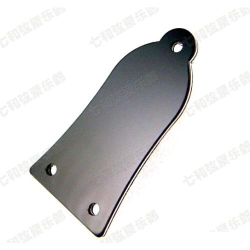 2 Pcs Black Plastic Truss Rod Cover For Acoustic Electric Bass Guitar (HA-1005-2)