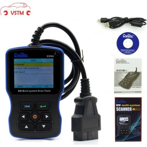 2020 for B-M-W Full System Car Diagnostic Tool Creator C310+ V8.0 OBD2 Scanner Fault Code Reader for BM-W