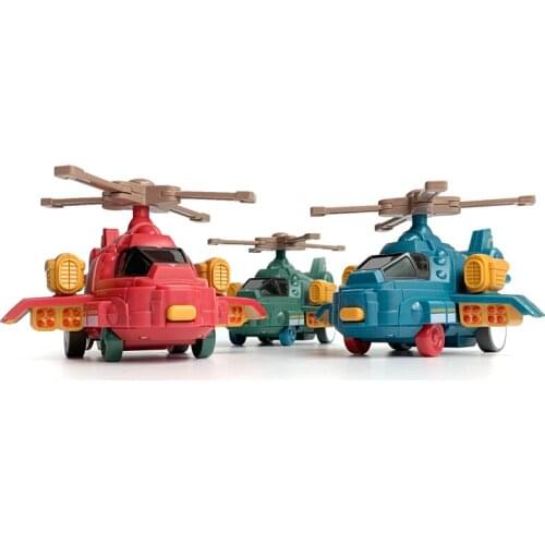 Inertial Collision Deformation Helicopter Transformation Robot Aircraft Sliding Children Boy Toy Car Birthday Gift toy car