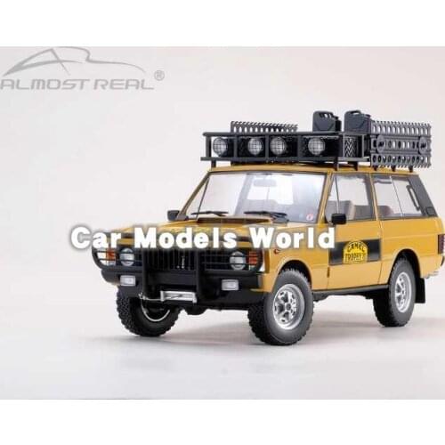 Diecast Car Model Almost Real "CAMEL TROPHY" SUMATRA 1981 1:18 + SMALL GIFT