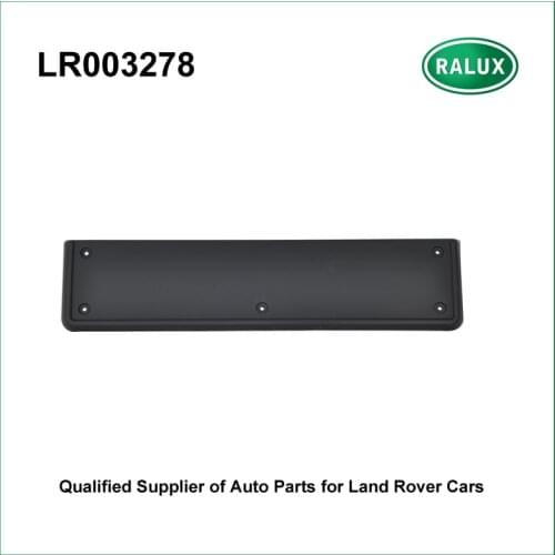 LR003278 auto front license plate for Freelander 2 2006- car license frame with plinth exterior accessories parts quality supply