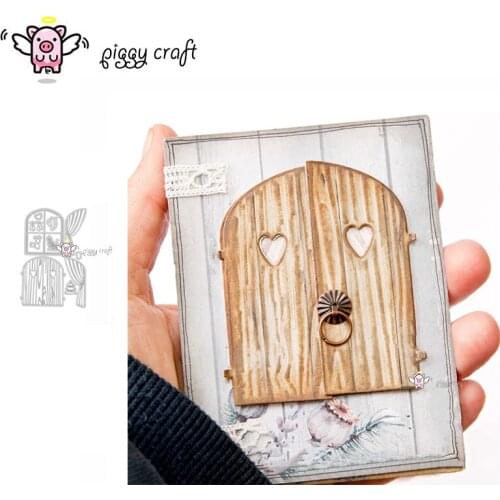 Piggy Craft metal cutting dies cut die mold Window curtain Scrapbook paper craft knife mould blade punch stencils dies