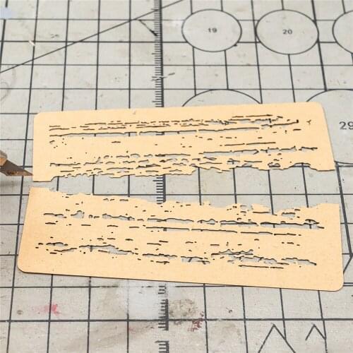 1/24 1/35 1/48 Scale Model DIY Decoration Chipping Effects Airbrush Stencils Cardboard Tool Modification Parts