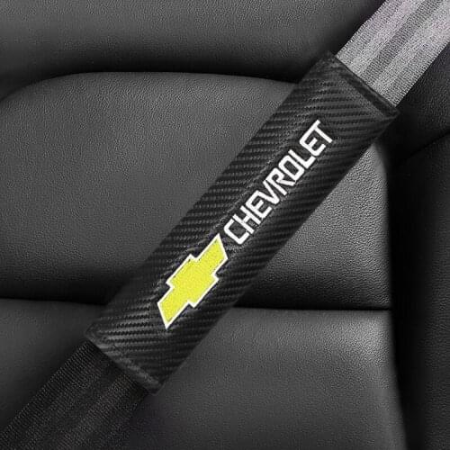 Car Seat Shoulder Strap Pad Cushion Cover Car Belt Protector For Chevrolet Captiva Cruze Spark Malibu Aveo Accessories Interior