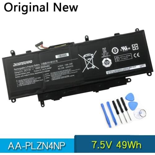 Original AA-PLZN4NP Laptop Battery For Samsung ATIV PRO XE700T1C XQ700T1C XE700T1C-A01CA XQ700T1C-A52 Series 1588-3366 7.5V 49Wh
