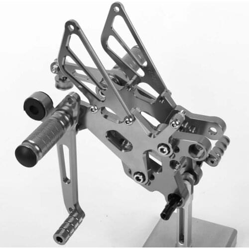 For Yamaha YZF R6 2006-2015 CNC Rearsets Foot Pegs Footpeg Rear Brake Shift Adjusting Set 2007 2008 2009 2010 2011 2012-2014
