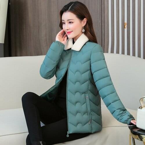 ISENMAL Women Jacket Winter Thick Cotton Padded Coats Female Korean Loose Puffer Parkas Men Oversize Outwear Winter Clothes Wome