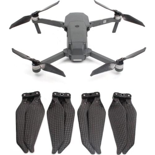 1/2/4 Pair Low Noise Advanced Full Carbon Fiber 8331F 2/3Blade Propellers Foldable CW CCW Props for DJI Mavic Pro/Platinum