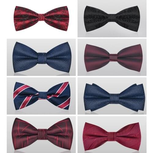 100pcs/lot Suit Bowtie For Men Women Banquet Wedding Party Groom Bow Tie Luxury Bowties Mens Jewelry Wholesale Mixorder