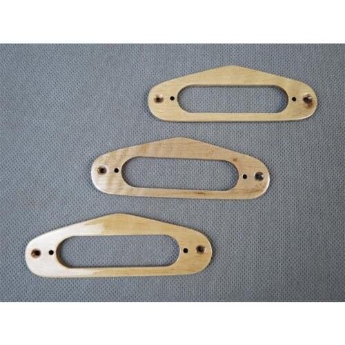 3pcs solidwood MAPLE WOOD guitar NECK PICKUP Mounting Ring #9007