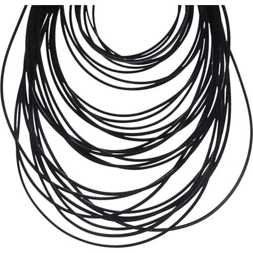 30Pcs Mix Cassette Tape Belt Assorted Common Belt Pro for Recorders CD-ROM Video Machines Walkman DVD Drive R9UA