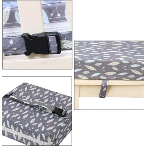 4X7C Square Booster Seat Highchair Pad Dining Chair Washable Thick Increasing Cushion