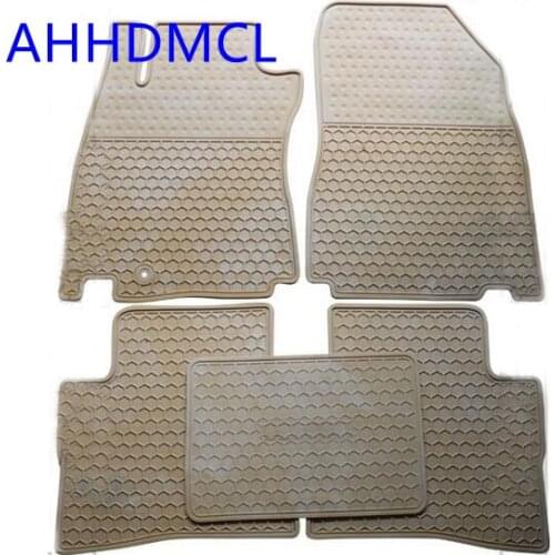 Car Rubber Mats Floor Mats Anti Slip Mat Carpets Feet Pads For Nissan Livina 2007 2008 2009 2010 2011 2012-2016 Left Hand Drive