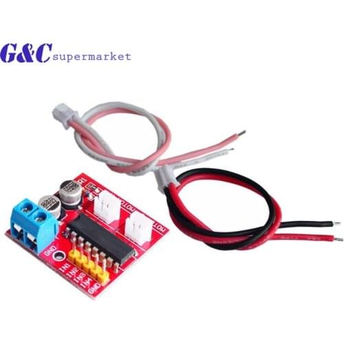 2.5A Mini Dual Channel DC Motor Driver Module H-Bridge Stepper L298N PWM speed control module For Intelligent Car Robot L