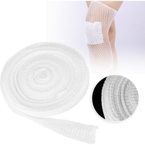 Elastic Net Wound Dressing Bandage Stretchable Fix Band Emergency Aid(6# ) Outdoor Home Bandage Medical Body Wound Therapy Tool
