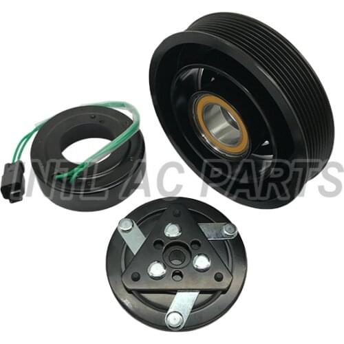Sanden 6173 6094 Auto AC Compressor Clutch Pulley kit for CATERPILLAR 349E EXCAVATOR 5096498 3729360 4612805 372-9360 461-2805