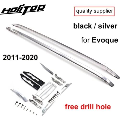 OE model roof rail roof rack bar for Range Rover Evoque 2011-2019 year, quality supplier, free drill hole,supplied by old seller