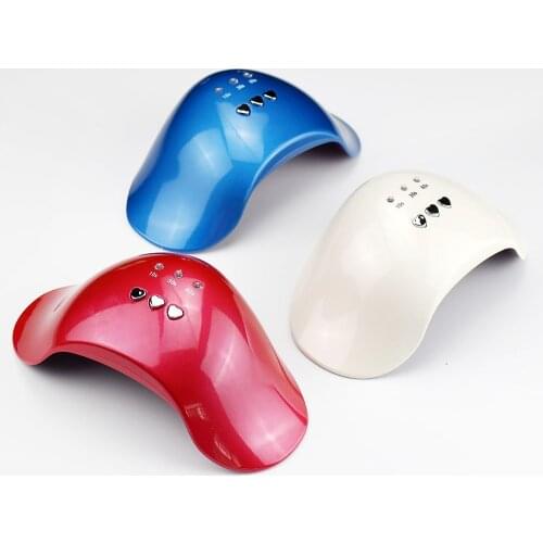 NOQ Portable 12W Mini Nail Dryer 6Pcs Leds UV LED Nail Lamp For Manicure 3 Colors Nail Machine Drying Gel Polish Nail Art Tools