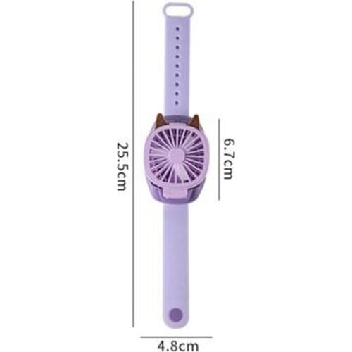 NEW USB Watch Fan Mini Portable Wrist Fan ChildrenS Bracelet Air Supply Artifact