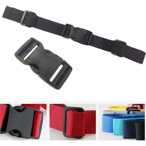 Adjustable Sack Bag Backpack Webbing Sternum Chest Buckle Harness Strap Clip L6B5